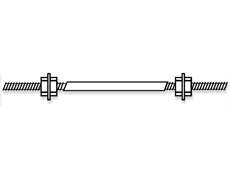 Sag rods and bracing rods