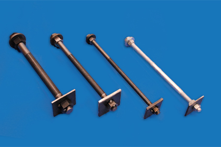 Double end stud anchor bolts