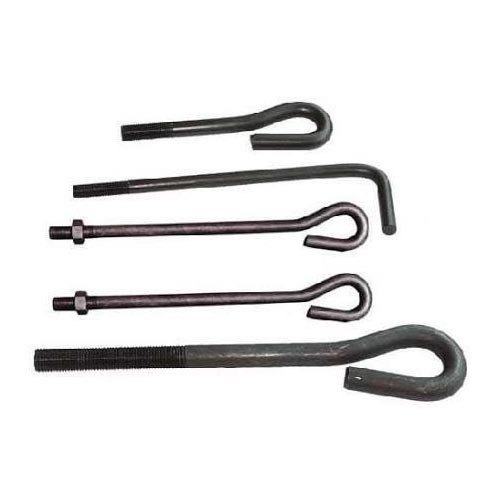 Foundation bolts and anchor bolts