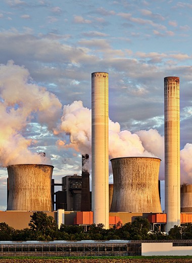 Oil and industrial plant